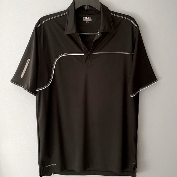 PING Performance Golf Polo - Black - Picture 10 of 10